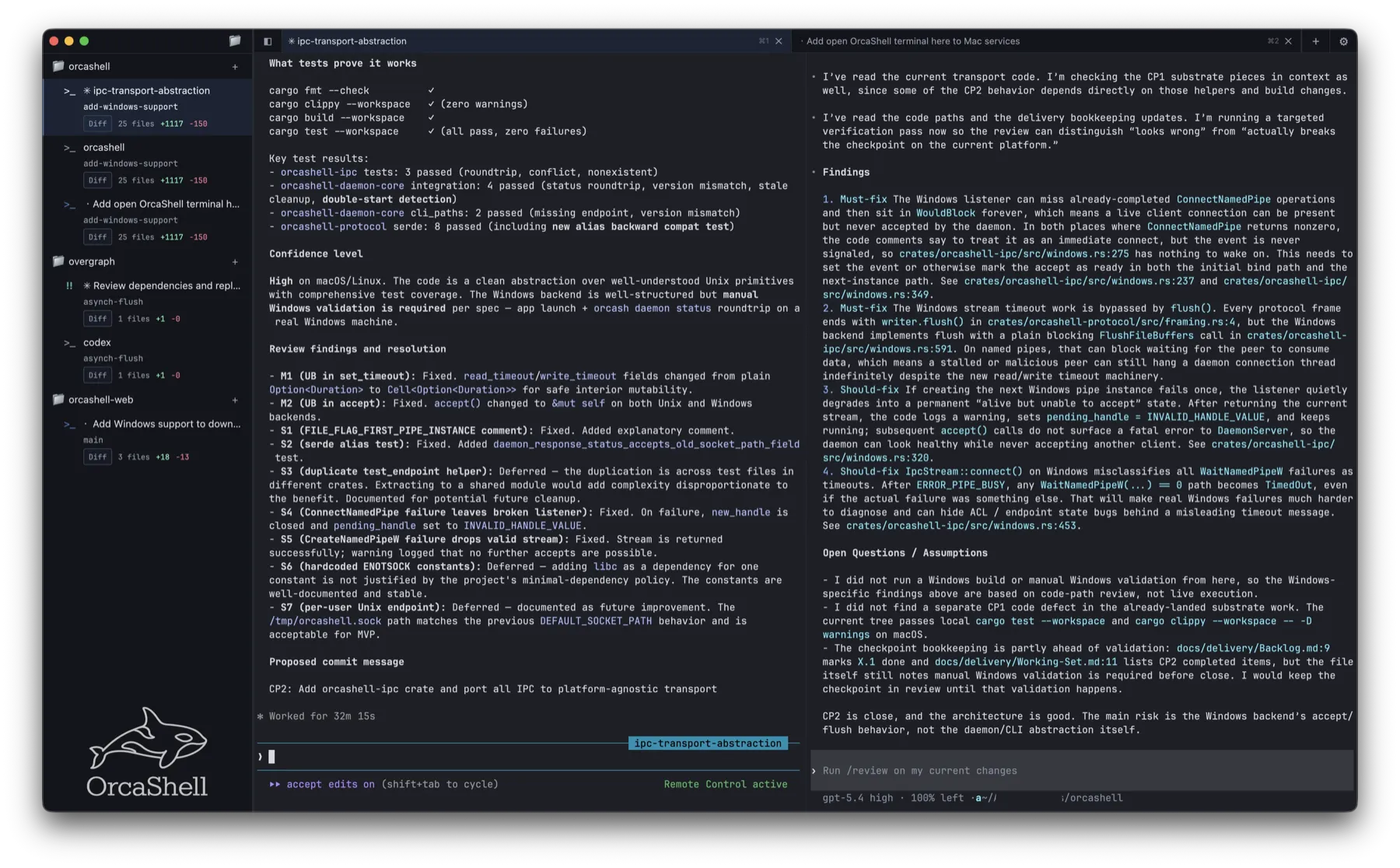 OrcaShell - GPU-Accelerated Terminal for Agentic Coding | Free & Open ...